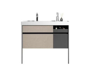 ΣΕΤ ΠΑΓΚΟΥ ELITE 100cm PLYWOOD χρ.SMOKE GREY