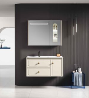 ΣΕΤ ΜΠΑΝΙΟΥ ERATO 80cm χρ.IVORY WHITE