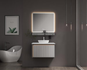 Καθρέφτης GREYS 80cm χρ. LIGHT GREY κωδ. 3MGRE080LGR - Image 2