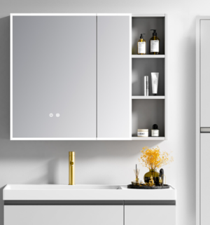 Καθρέφτης SARON LED 100cm χρ. LIGHT GREY κωδ. 3MSAR100WH