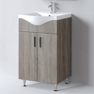 Σετ Έπιπλο Μπάνιου SIENA SONOMA DARK 55 9SSI055SD0W Πάγκο 51x34x83cm - Image 10