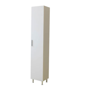 Στήλη SIENA WHITE 35 3CSI035GL0 με ποδαράκια 35x32x185cm - Image 4