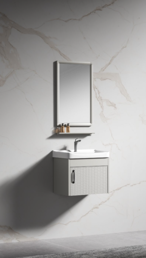 ΣΕΤ ΜΠΑΝΙΟΥ THALEIA 43cm χρ.SILVER ΠΟΛΥΑΙΘΥΛΕΝΙΟ (HDPE High Density)