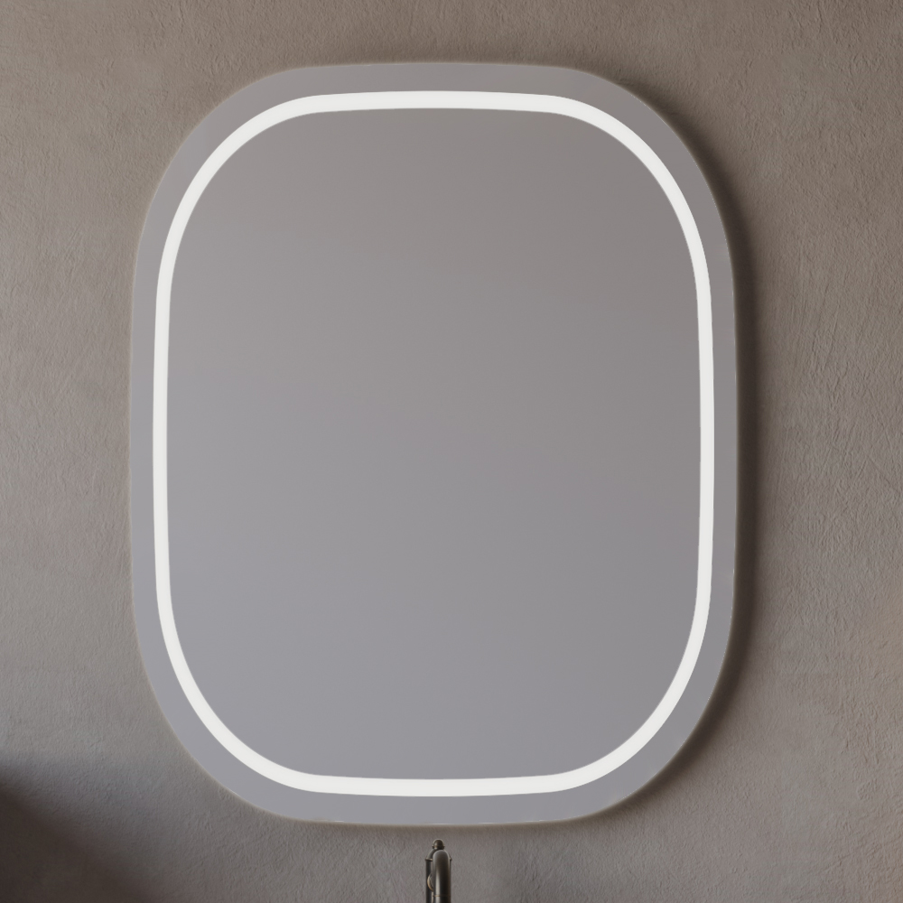 london-65-mirror1 ΚΑΘΡΕΦΤΗΣ LED LONDON 60cm ΜΕ ΠΕΡΙΜΕΤΡΙΚΟ ΦΩΤΙΣΜΟ 3MLON060LED - Image 1