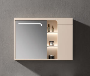 ΚΑΘΡΕΦΤΗΣ PENELOPE LED 900x700mm χρ.CREAM WHITE
