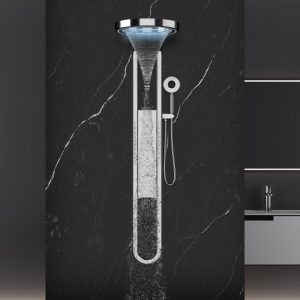 ΣΤΗΛΗ ΝΤΟΥΣ MASSAGE PANEL CHROME 5 ΕΞΟΔΩΝ - Image 2