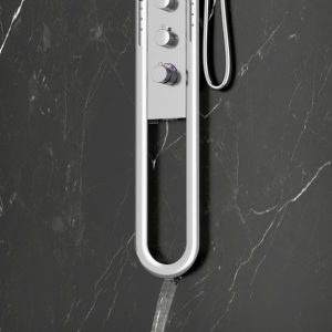 ΣΤΗΛΗ ΝΤΟΥΣ MASSAGE PANEL CHROME 5 ΕΞΟΔΩΝ - Image 5